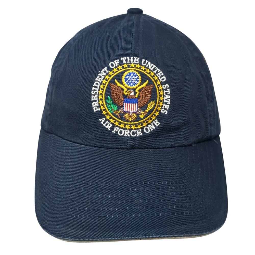 President Of The United States Air Force One Baseball Cap Blue OS Smithsonian